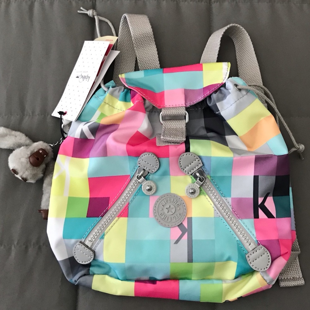 Kipling Fundamental XS Backpack-NWT KSquared Print